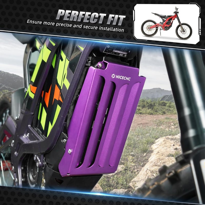 NICECNC Purple Controller Protective Cover Compatible with Surron Light bee X/S/ L1E Compatible with Segway X160 X260 See Fitment - Image 2